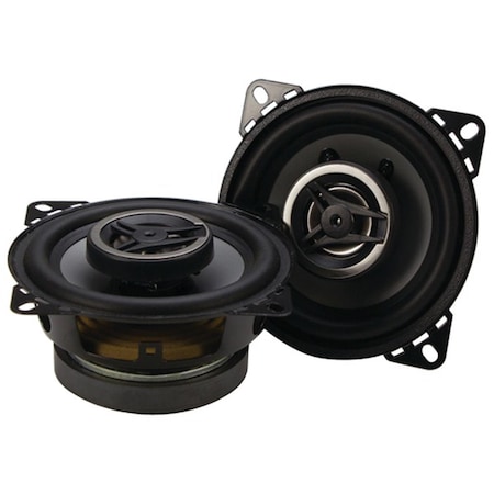 Crunch Max 200 Watt Coaxial Cs Series Speaker, Gray - 4 In. CS4CX